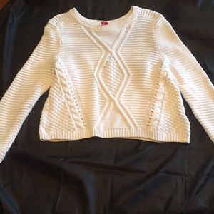 H&M Divided Textured Knitted Sweater